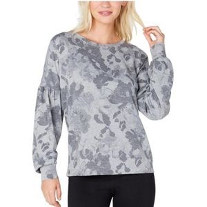 ideology Women's Floral-Print Sweatshirt